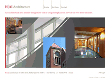 Tablet Screenshot of haiarchitecture.com